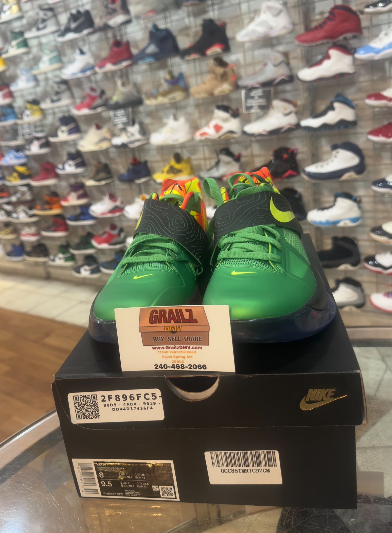 Brand New Nike Zoom KD 4 Weatherman Size 8