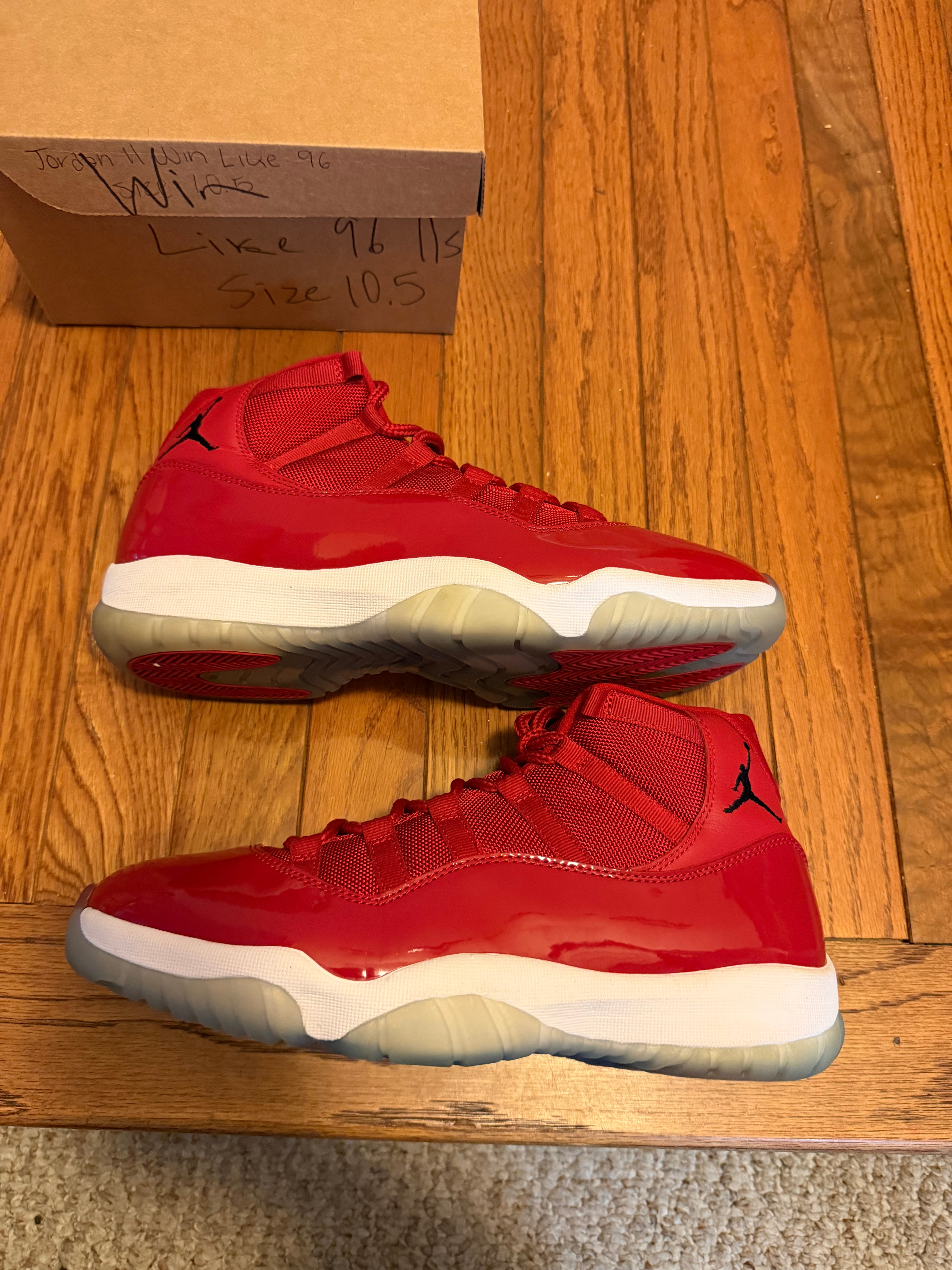 Win like 96 11s size 10.5