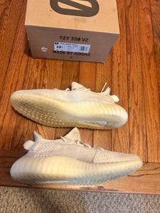 Bone Adidas Yeezy Boost 350 V2 size 10.5