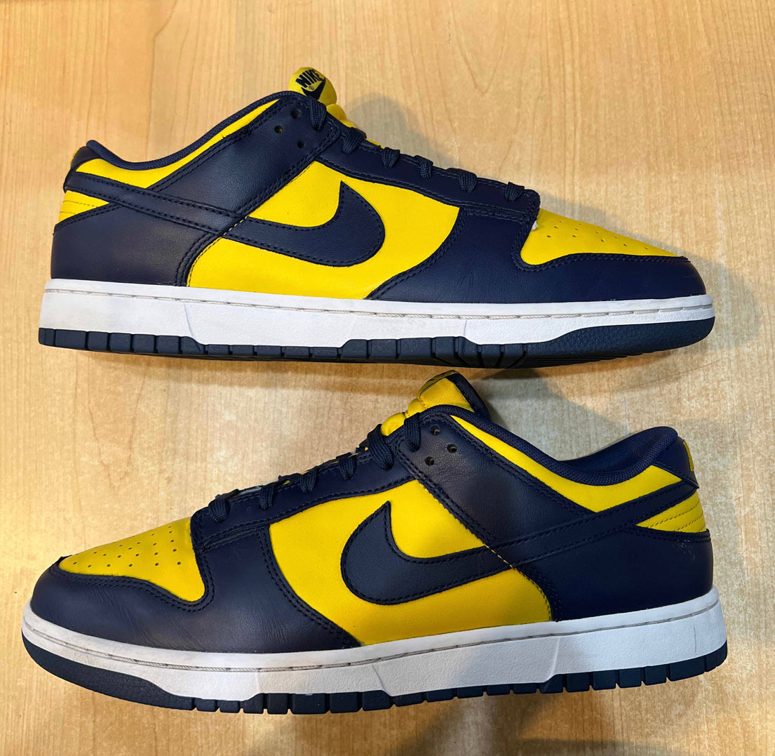 Nike Dunk Low Michigan Size 12