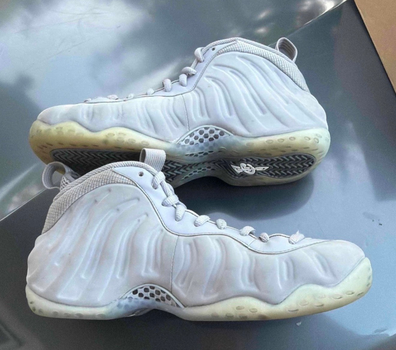 Wolf Grey Foams Size 10