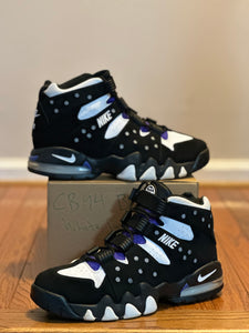Black White Purple Nike Air Max 2 CB 94 size 9