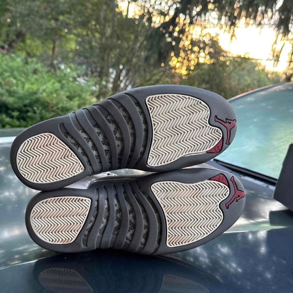 Dark Grey 12s Size 9.5