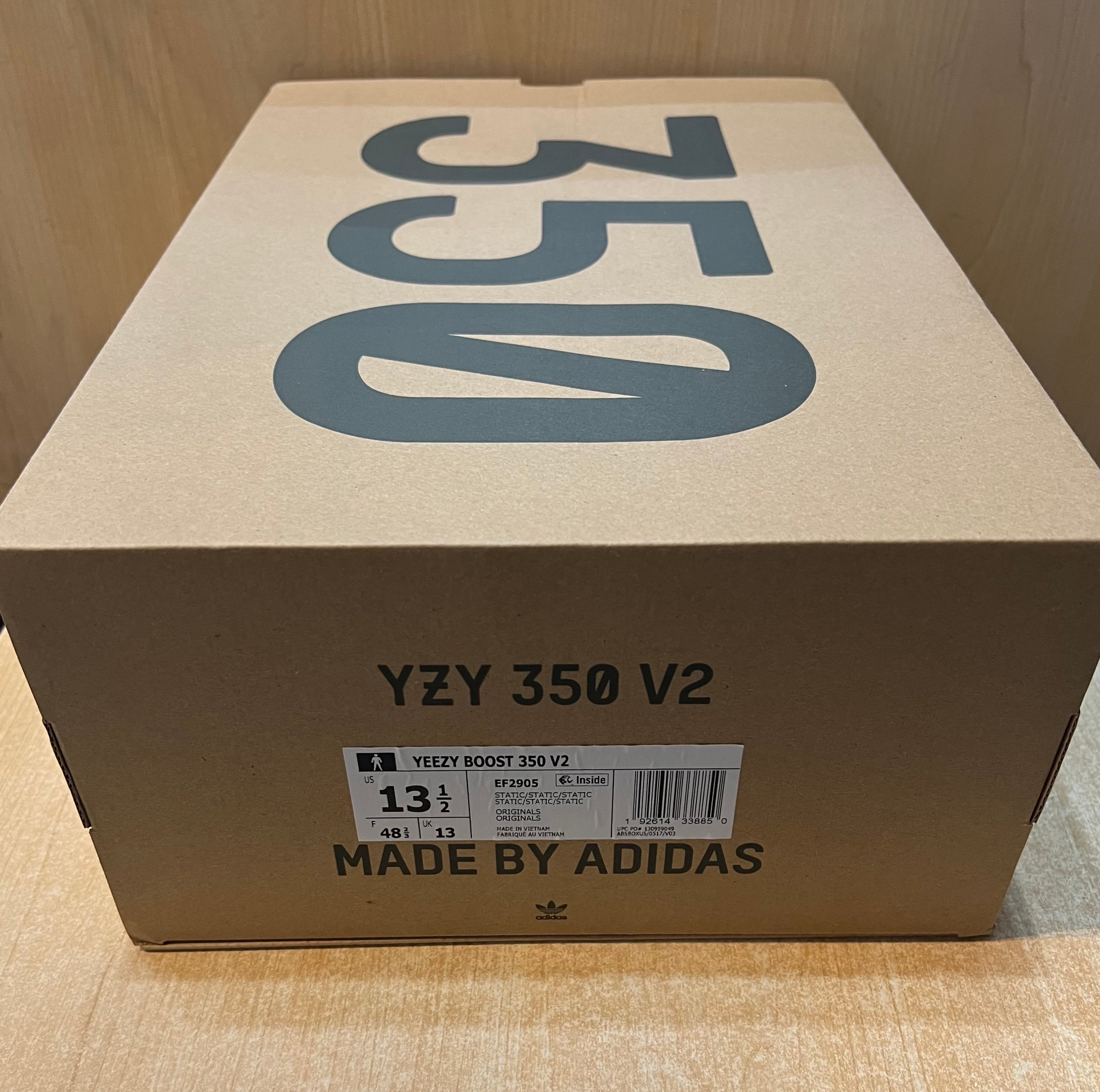 Brand New Yeezy Boost 350 V2 Static Non-Reflective Size 13.5