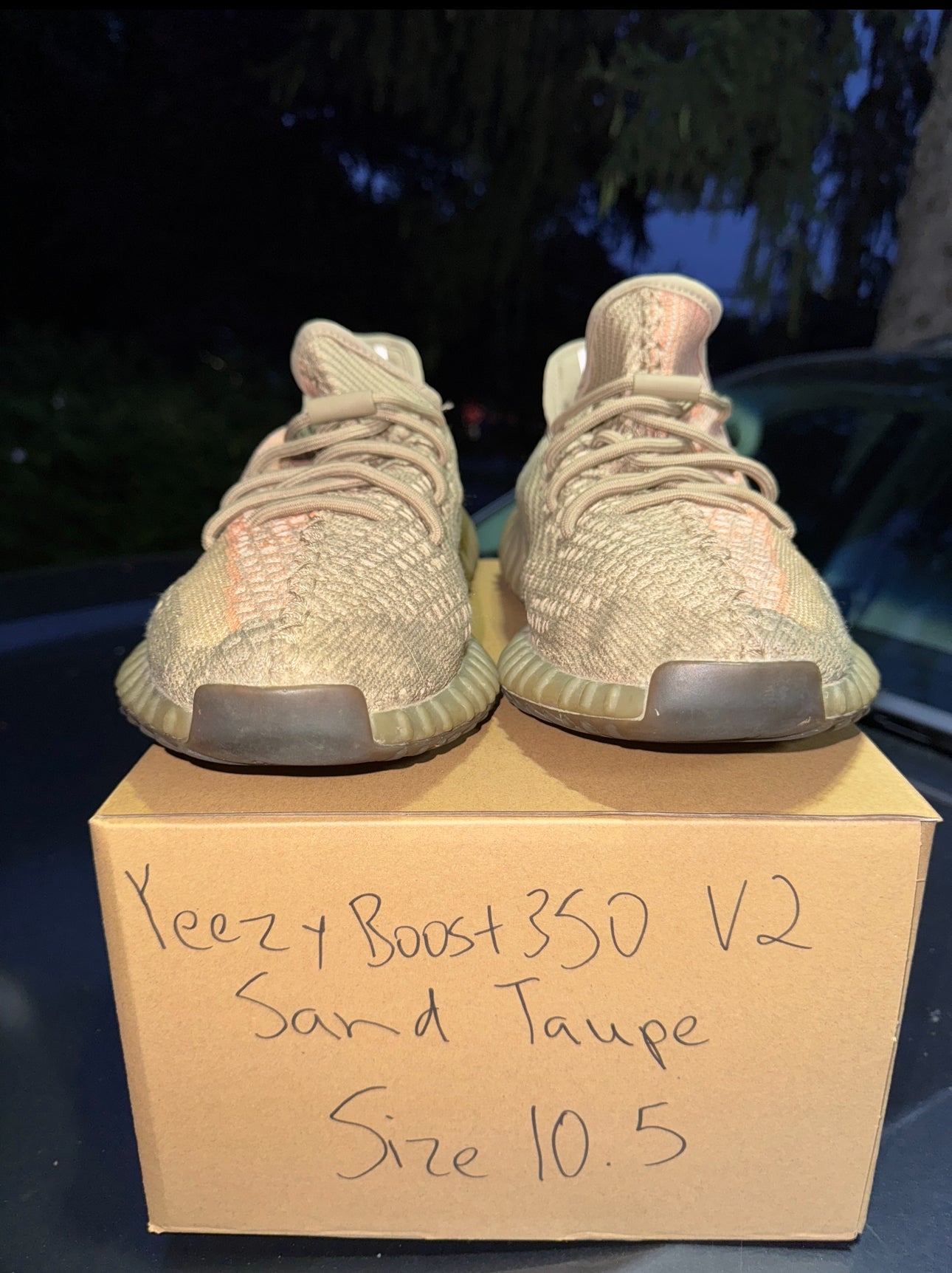 Yeezy Boost 350 V2 Sand Taupe Size 10.5