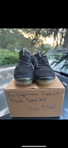 Air Vapormax Flyknit Black Speckled Size 8