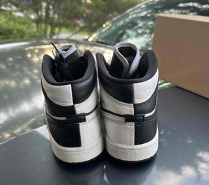 Homage Black White Mid 1s Size 6.5