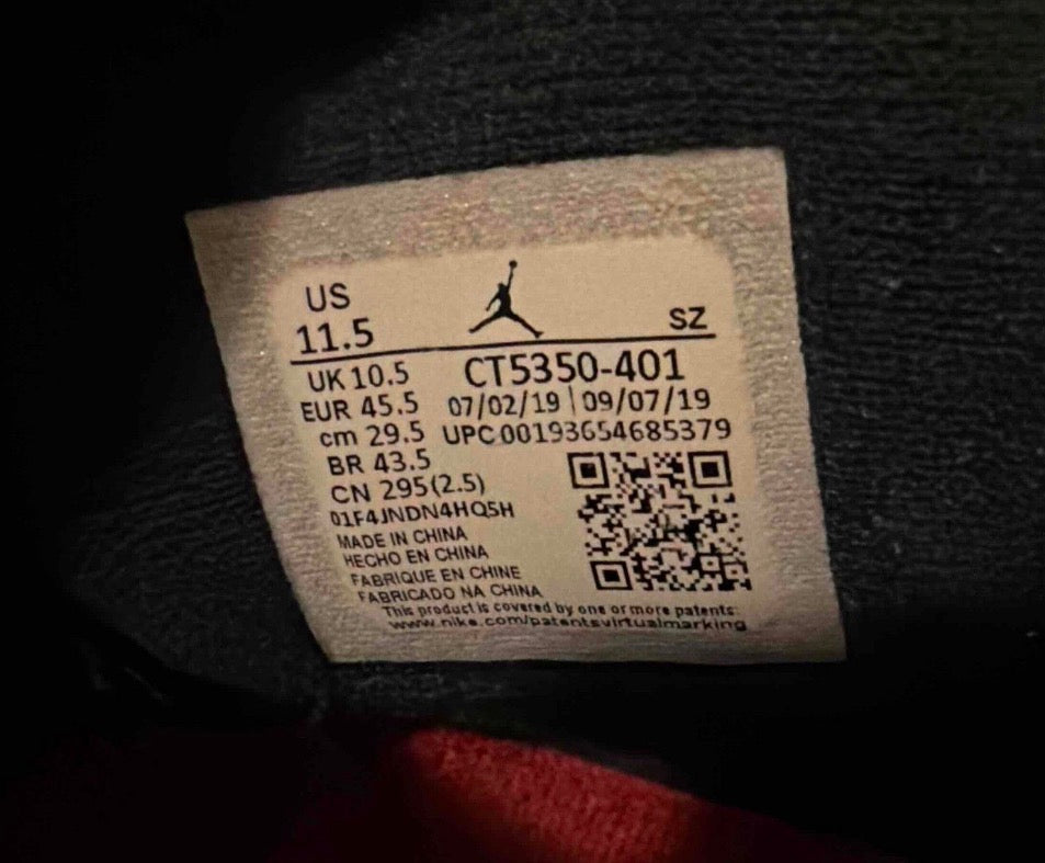 Washed Denim 6s Size 11.5