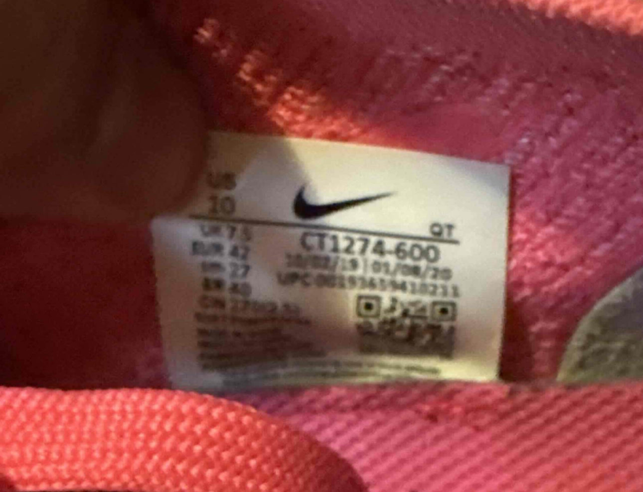 Air Vapormax Flyknit 3 Pink Size 8.5