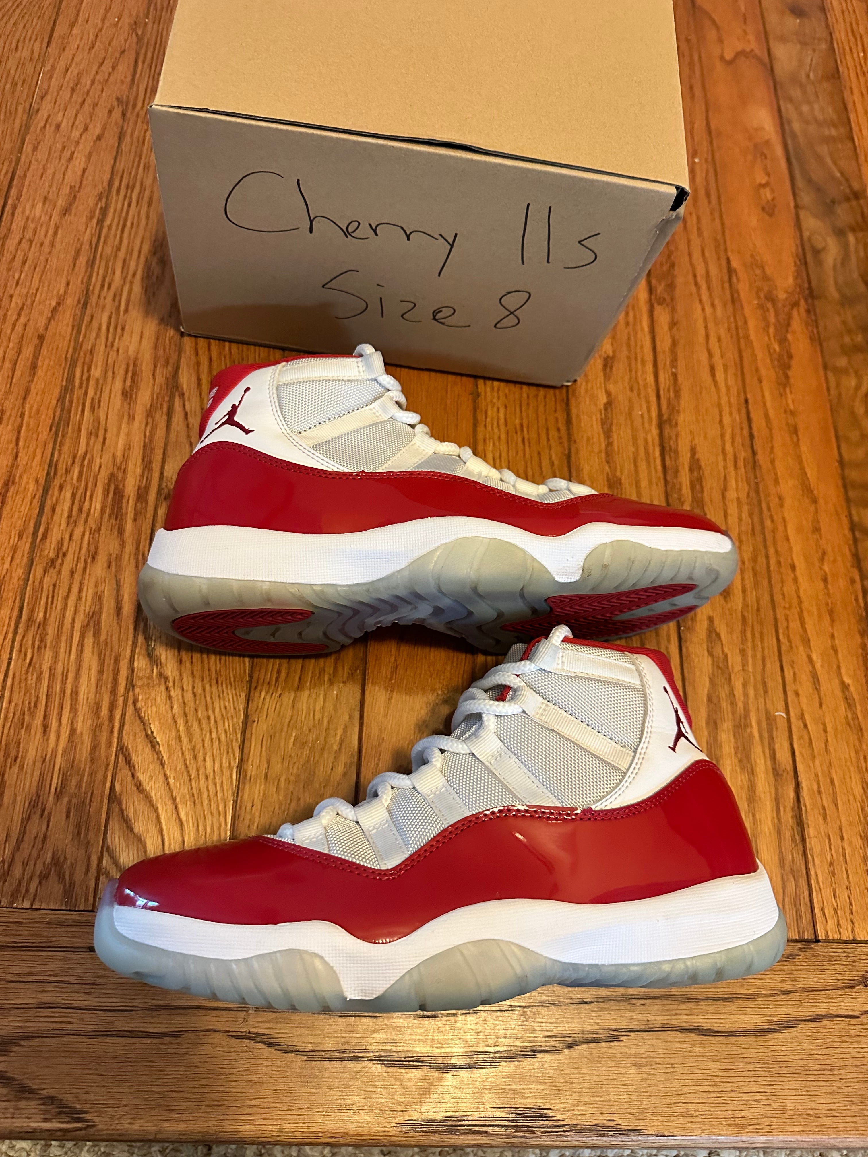 Cherry 11s size 8