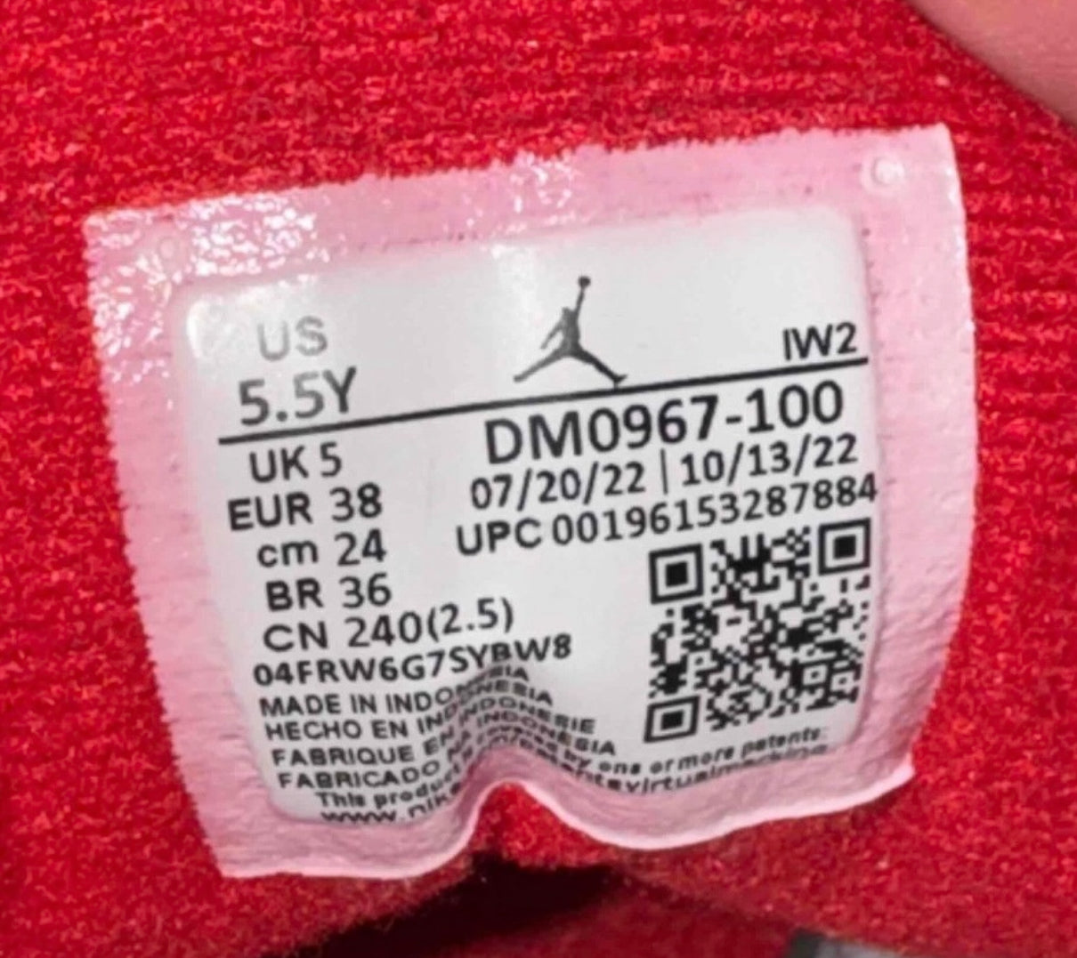 White Cement Reimagined 3s Size 5.5Y