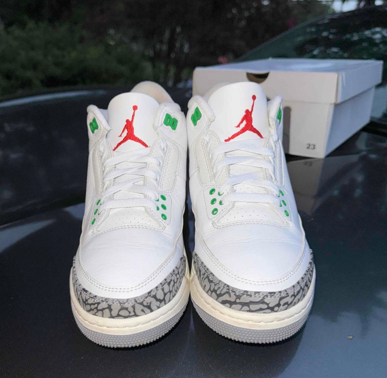 Lucky Green 3s Size 7