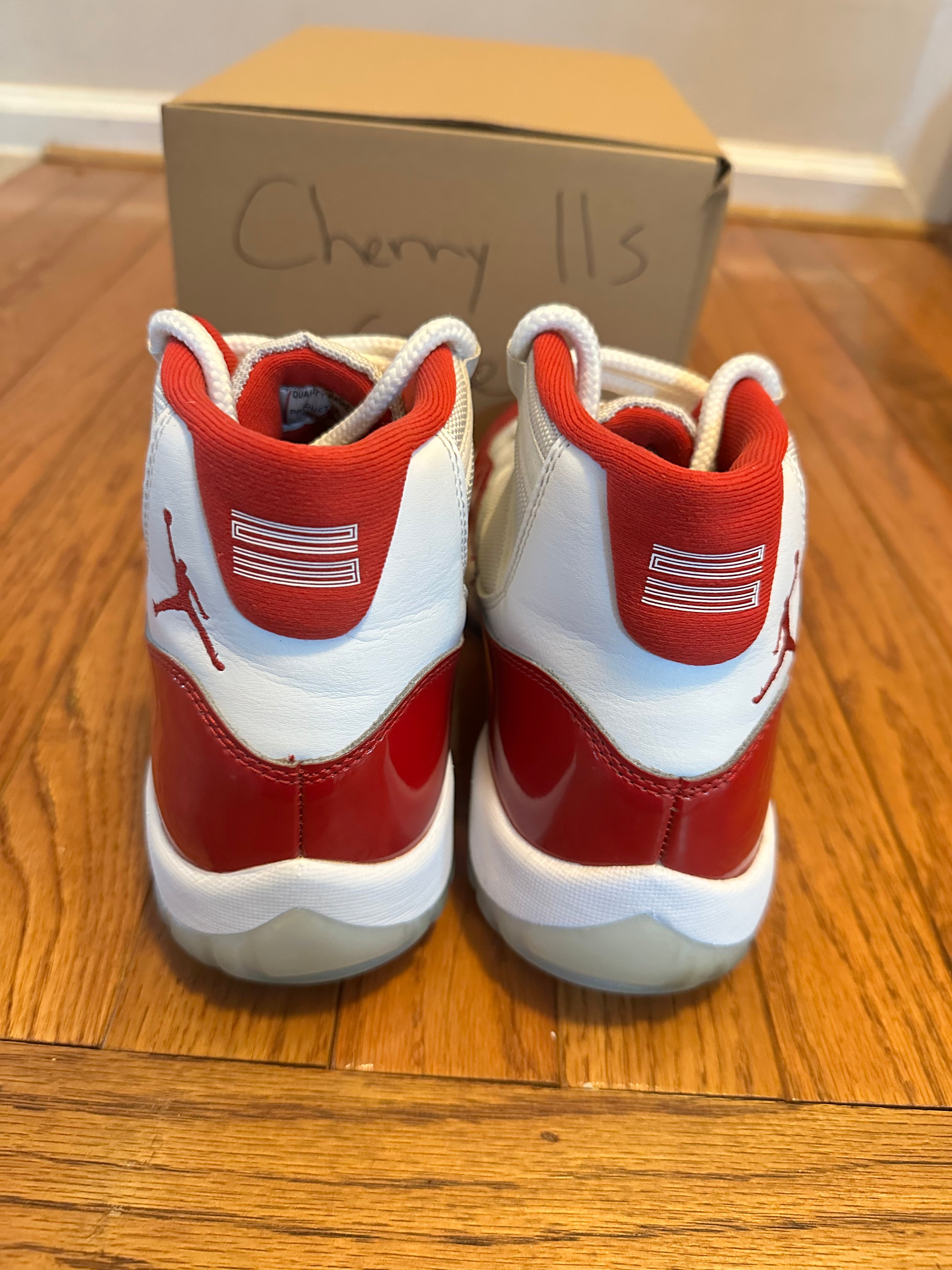 Cherry 11s size 8
