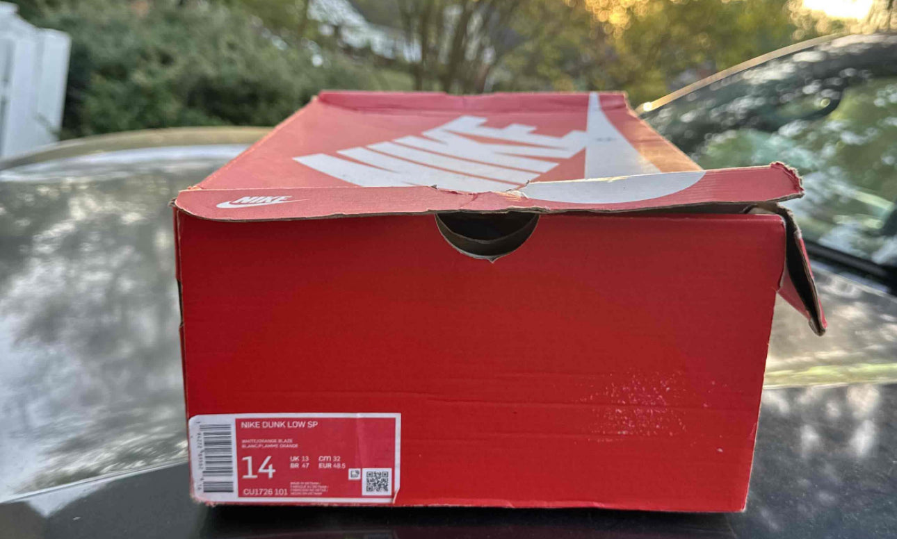 Nike Dunk Low Syracuse Size 14