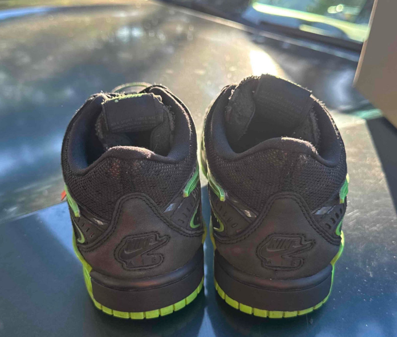 OFF-White X Air Rubber Dunk Green Strike Size 5