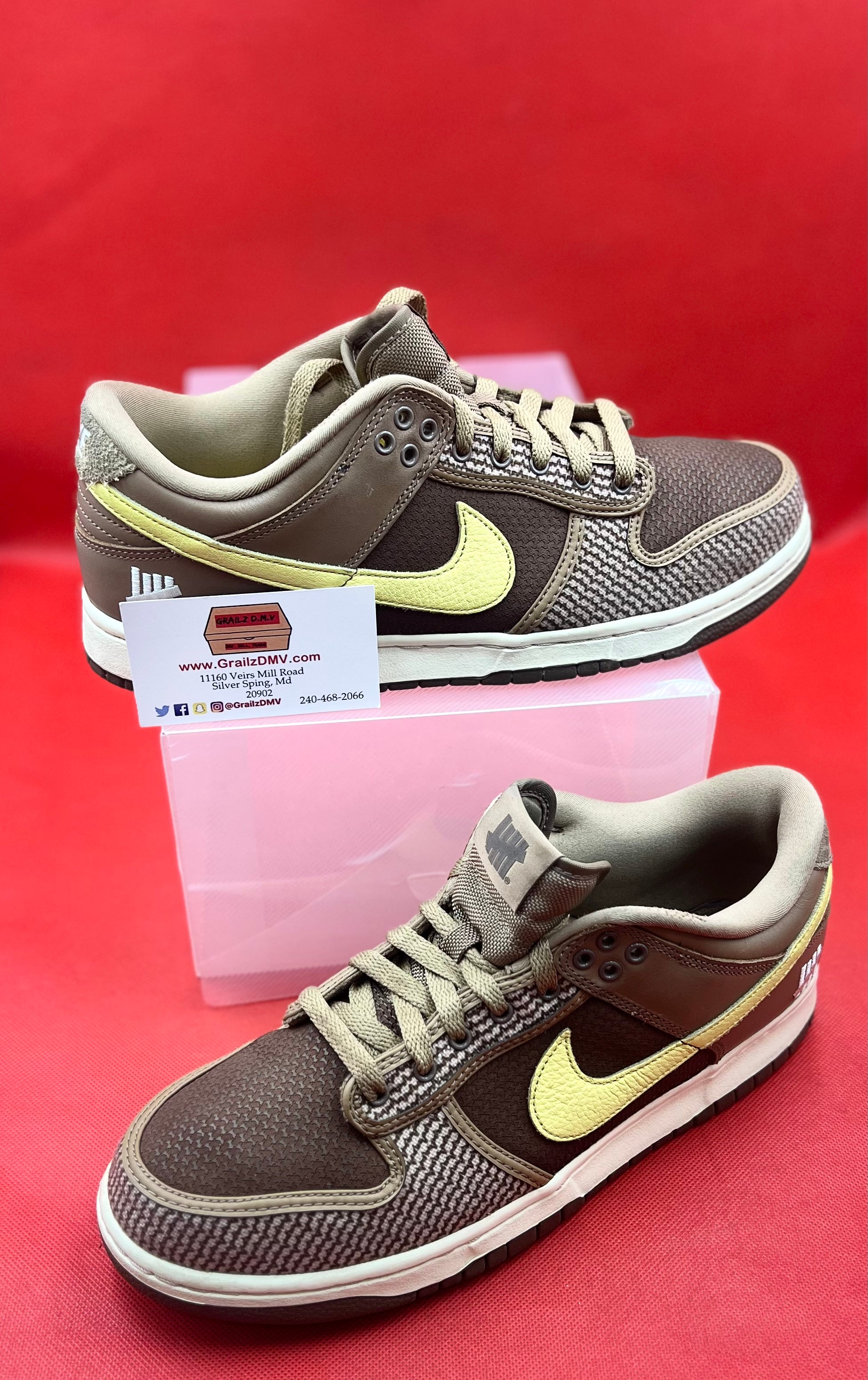 Undefeated X Dunk Low SP Canteen Size 10