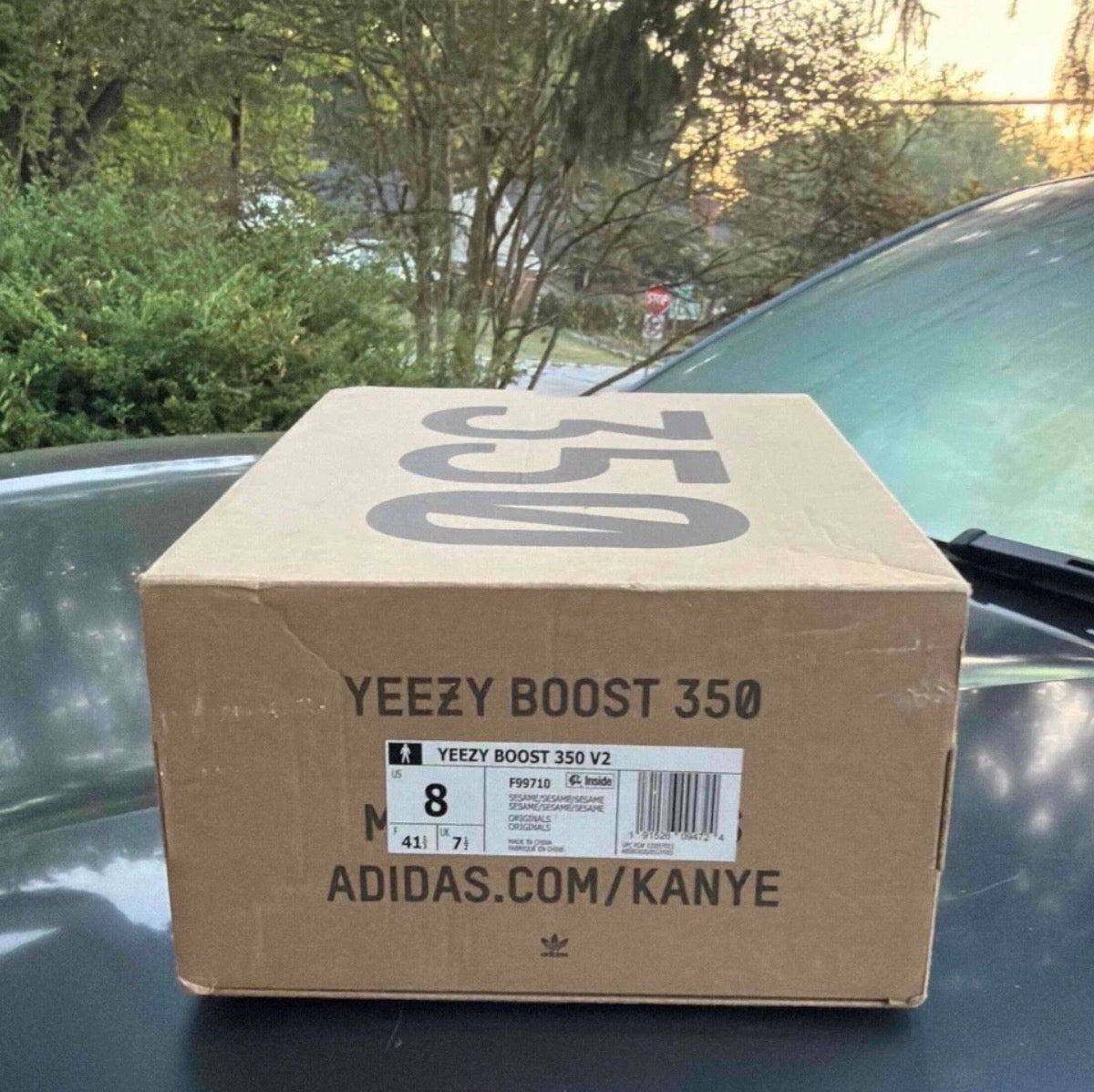 Yeezy Boost 350 V2 Sesame Size 8