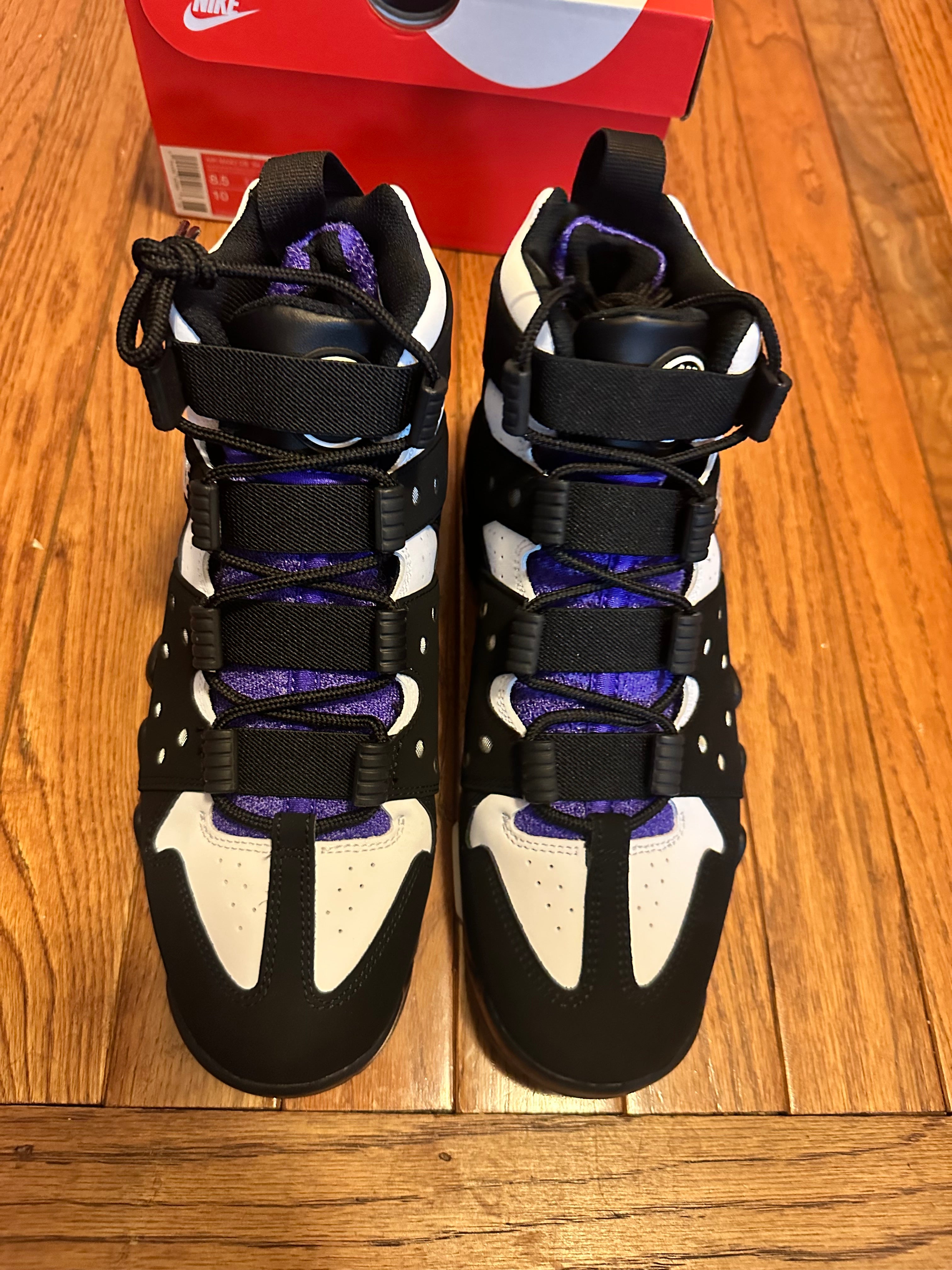 Brand new Black White Purple Nike Air Max 2 CB 94 size 8.5