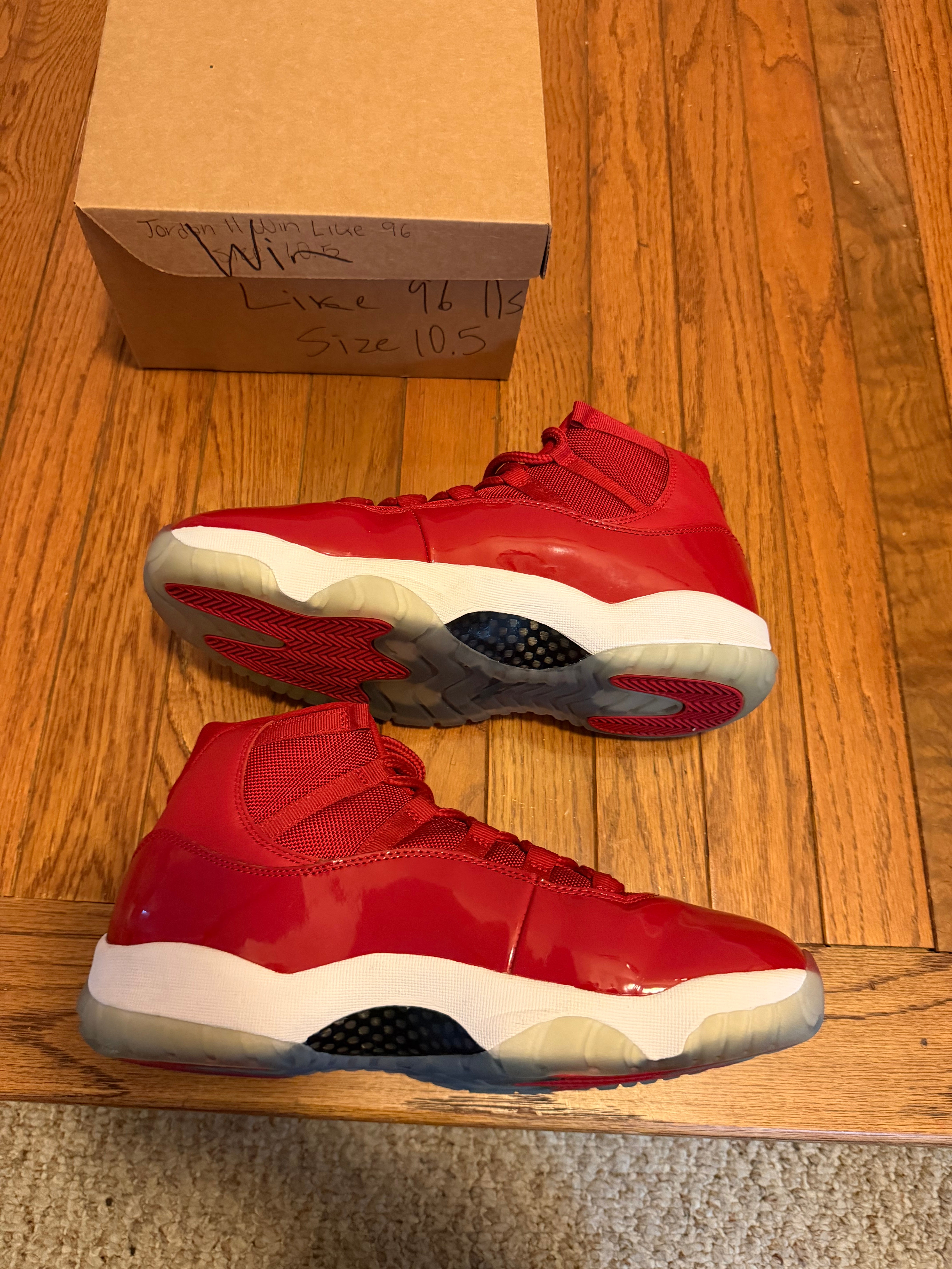 Win like 96 11s size 10.5