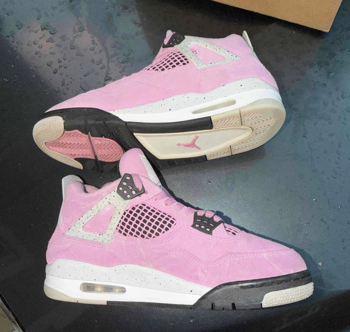 Pink Orchid 4s Size 8
