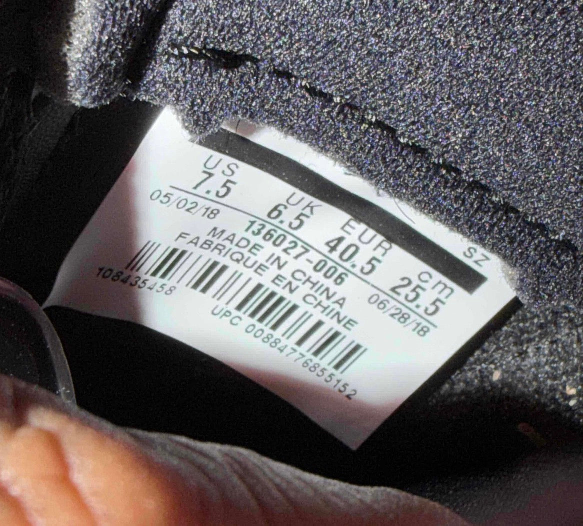 Satin Bred 5s Size 7.5