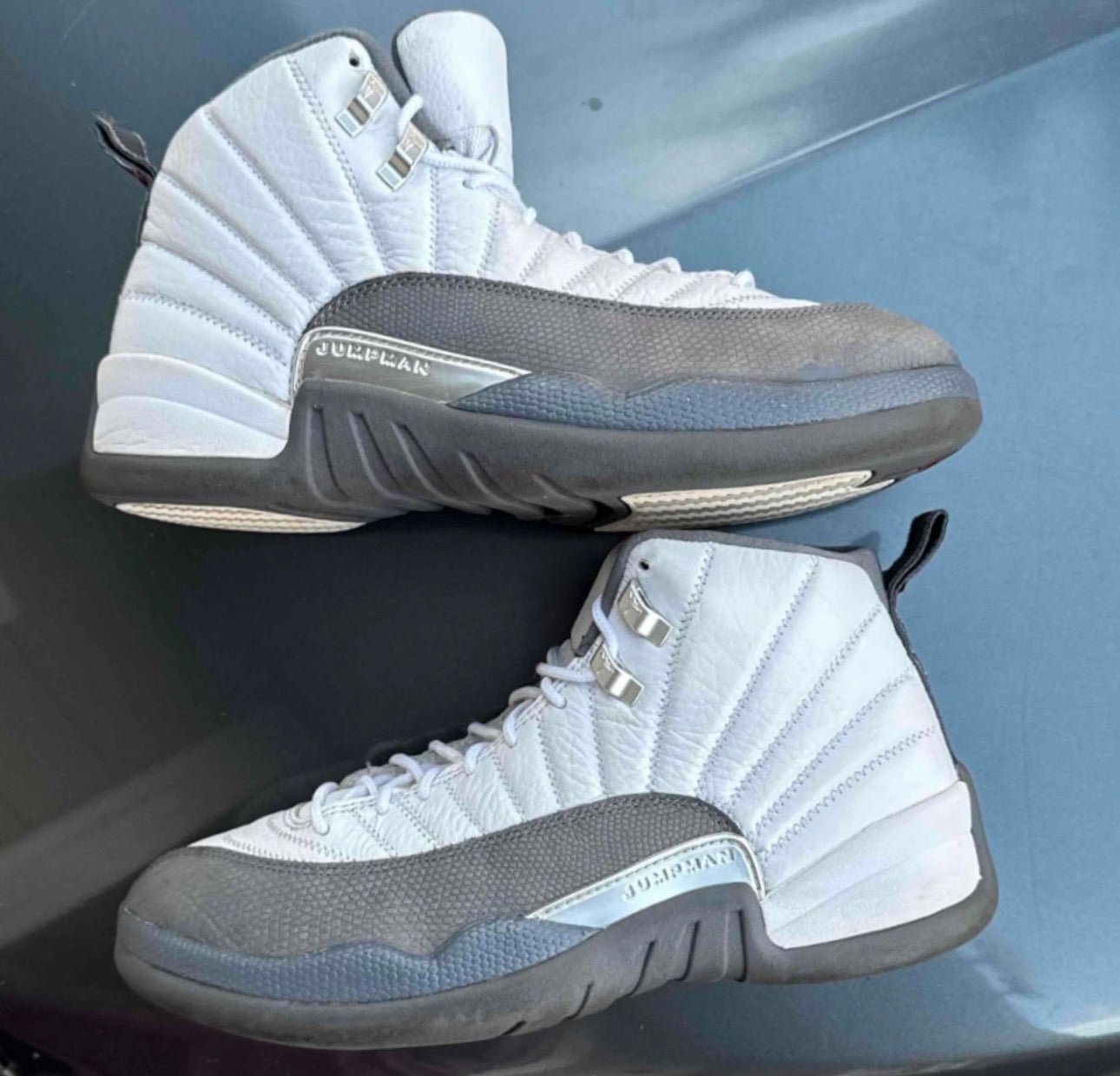 Dark Grey 12s Size 9.5