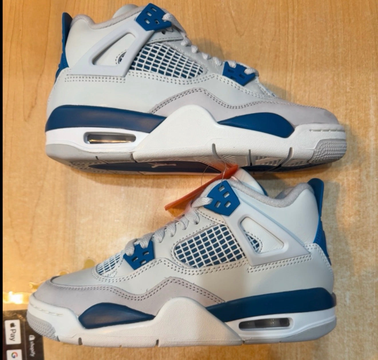 Brand New Military Blue 4s Size 4Y