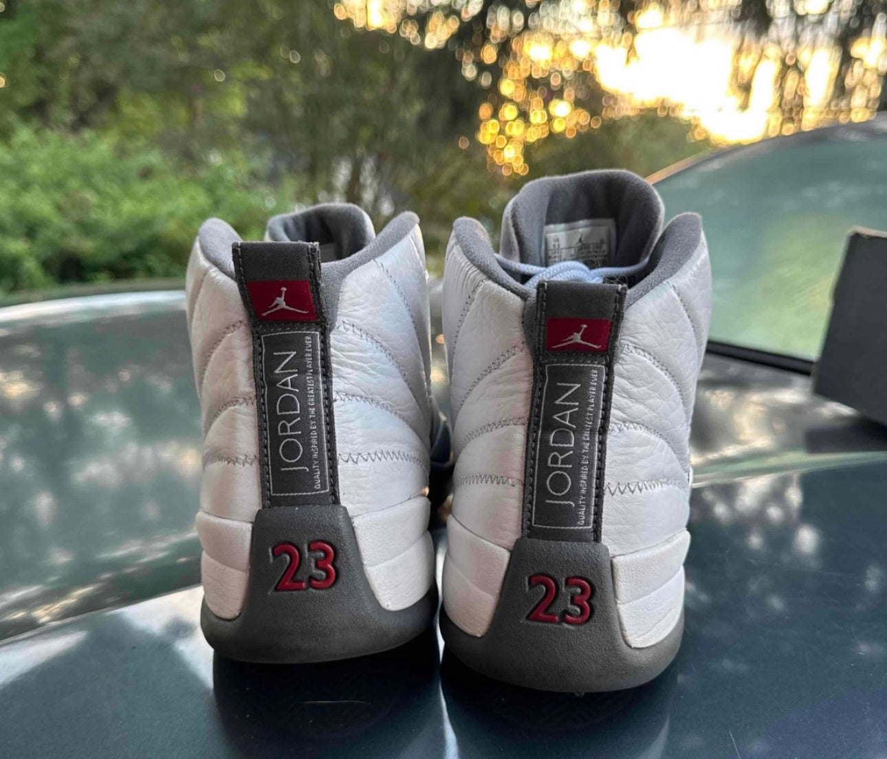 Dark Grey 12s Size 9.5