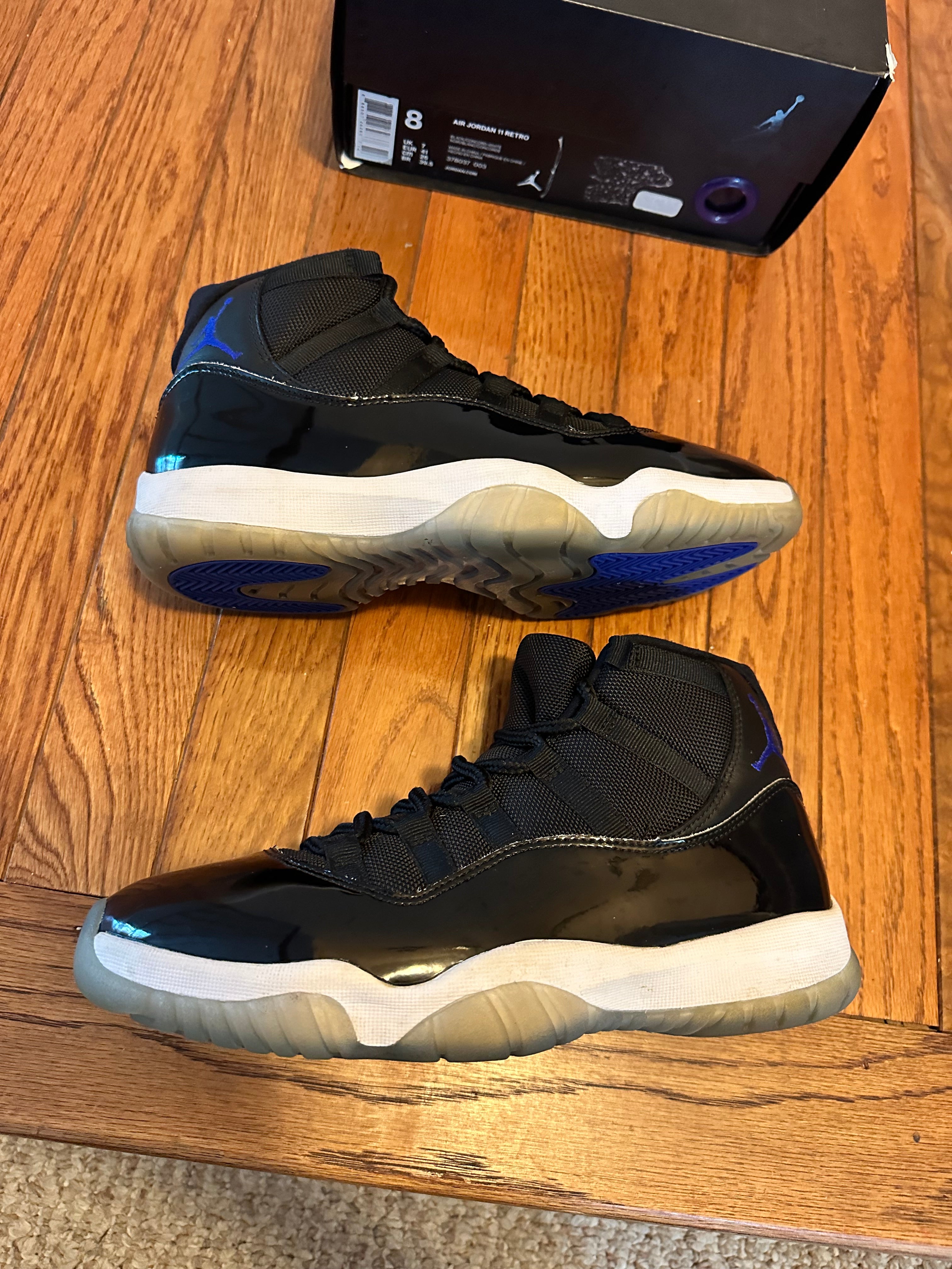 Space Jam 11s size 8