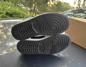 Homage Black White Mid 1s Size 6.5