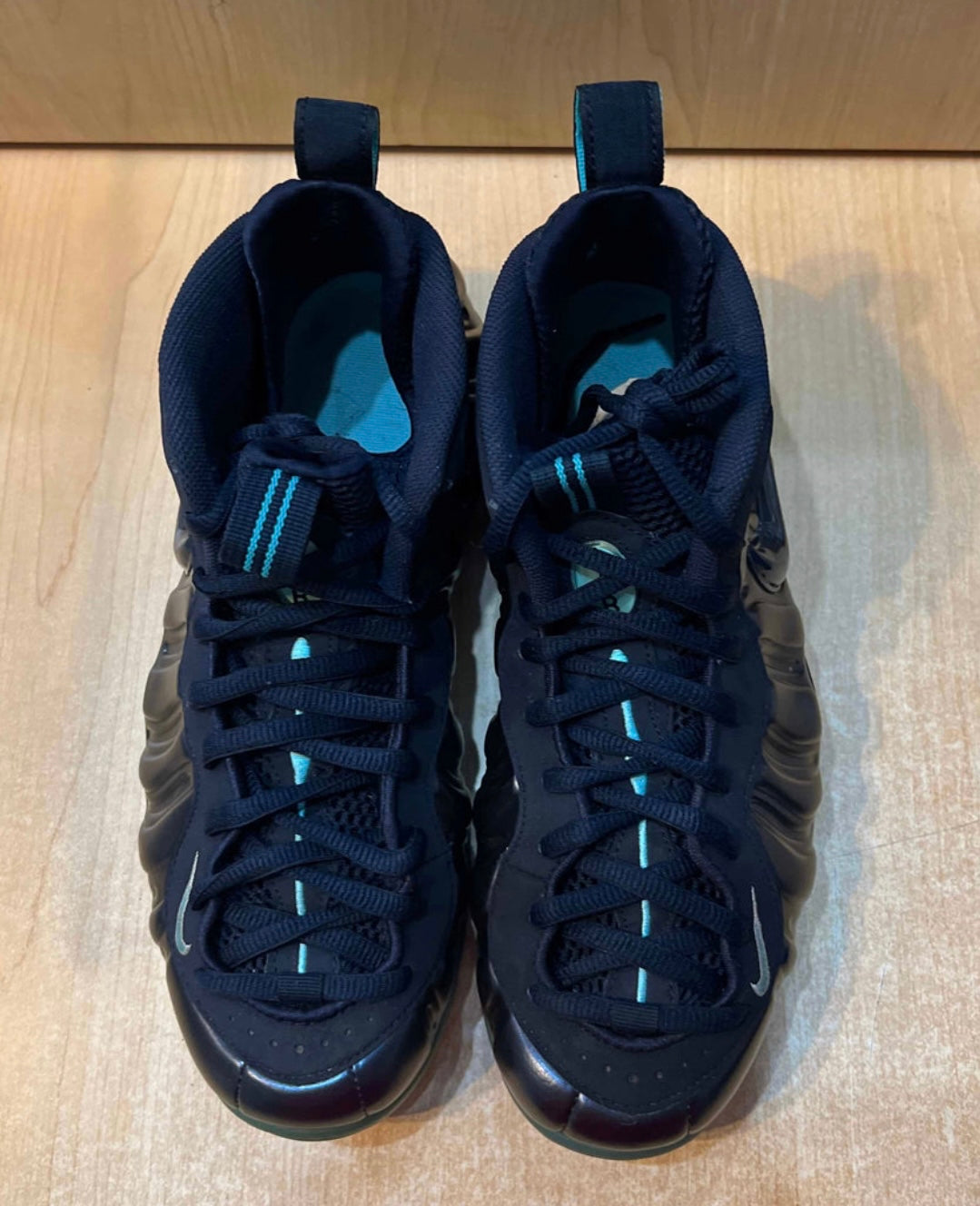 Dark Obsidian Foams Size 8