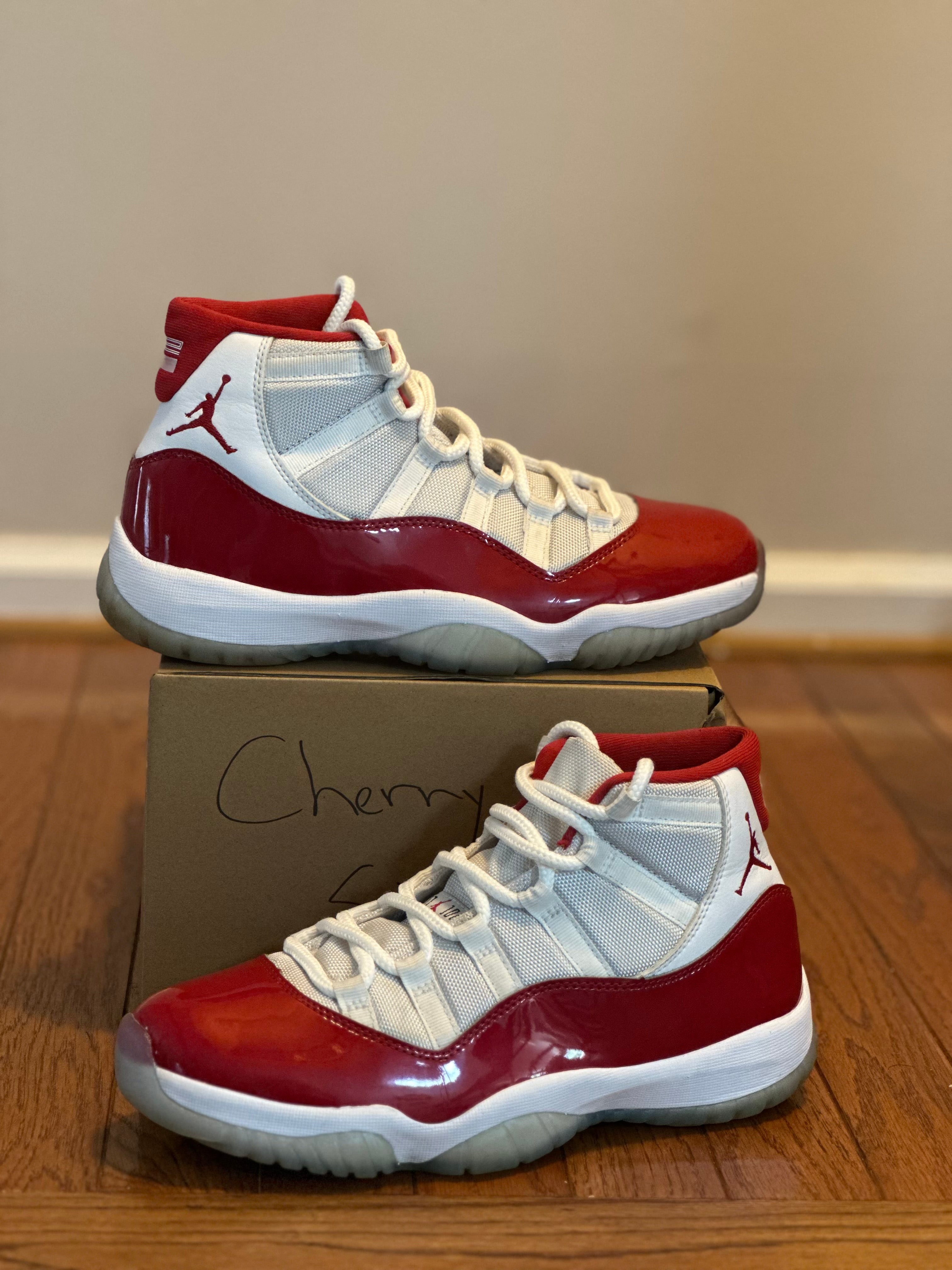 Cherry 11s size 8