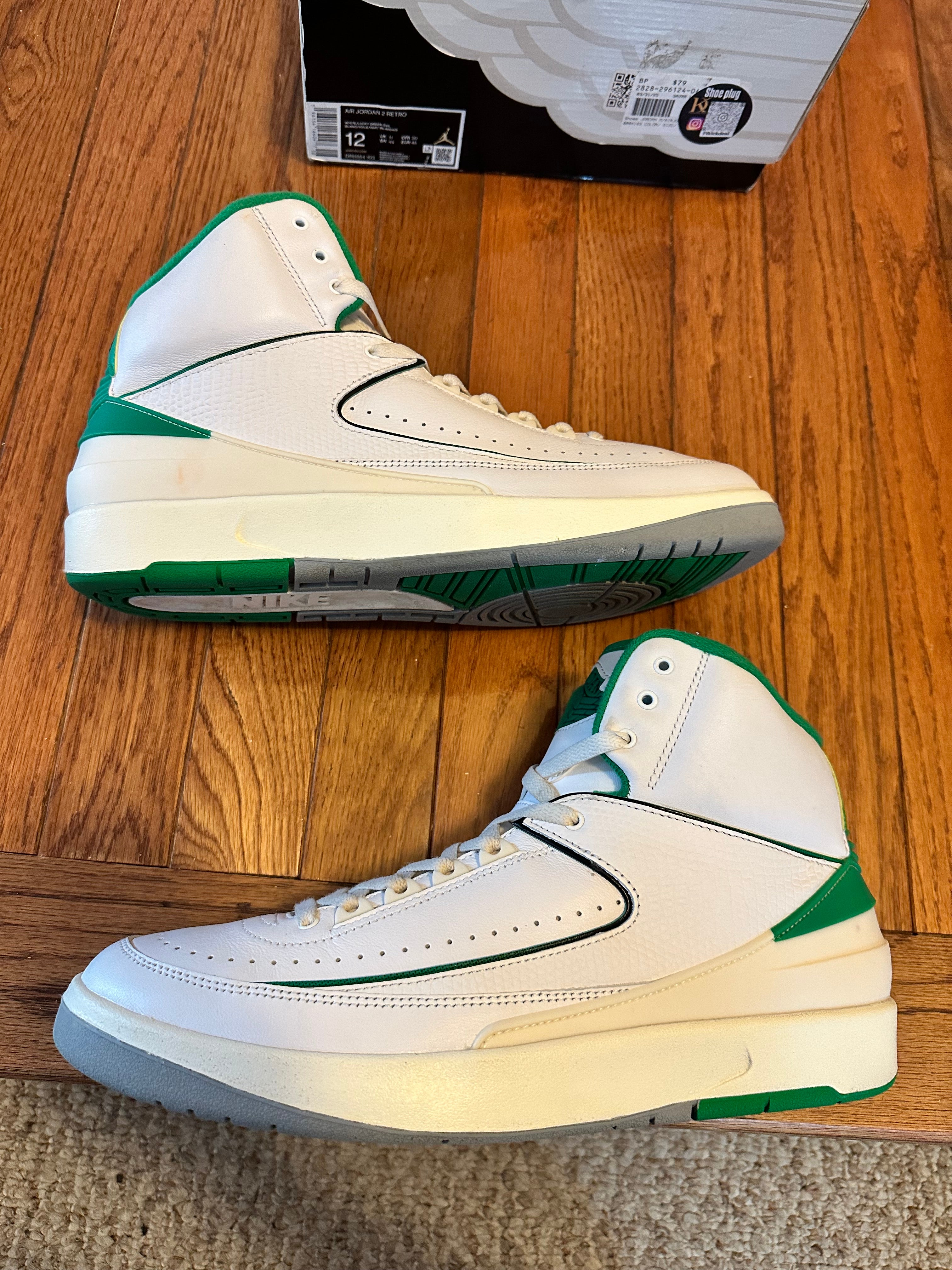 Lucky Green 2s size 12