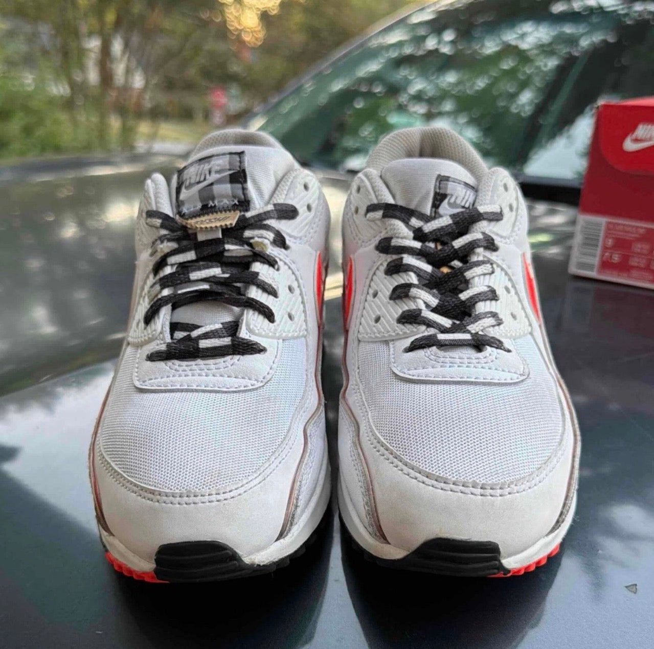 Air Max 90 Fresh Bright Crimson Size 7.5