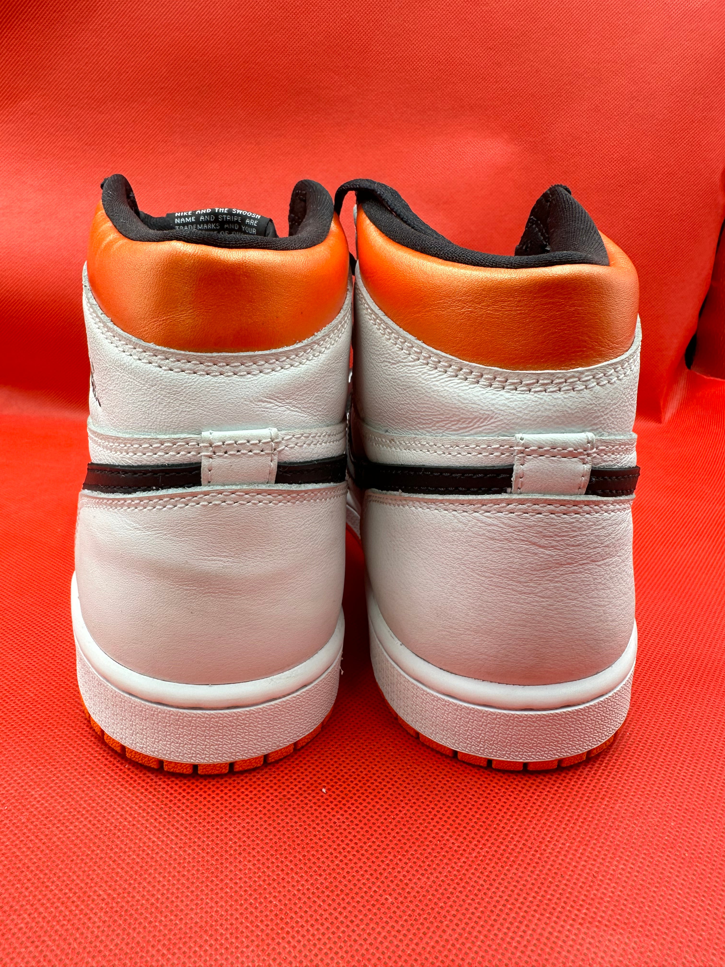 Electro Orange 1s Size 8.5