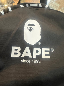Brand new Black Bathing Ape Bape Ape Shall Not Kill Backpack