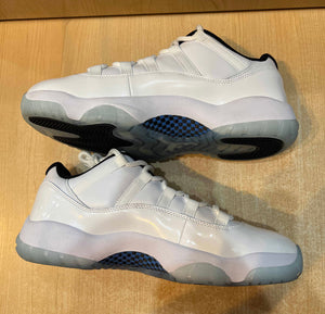 Legend Blue Low 11s Size 10