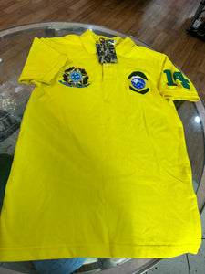Brand new A Bathing Ape Brasil World Cup Polo Size Large