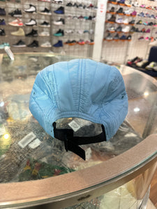 Brand new Light Blue Supreme Quilted Liner Camp Cap