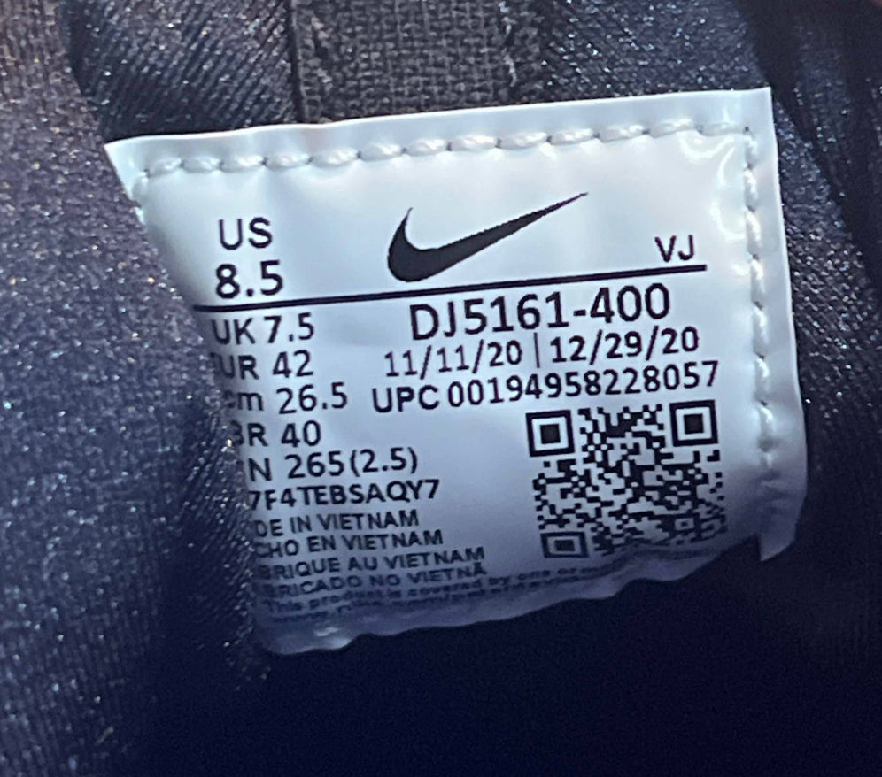 Nike Mens Air Griffey Max 1 DJ5161 400 Varsity Royal/Volt - Size 9 