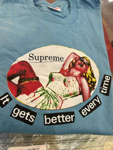 Brand new Red Supreme Everything is Shit Tee Size Xlarge – Grailz DMV