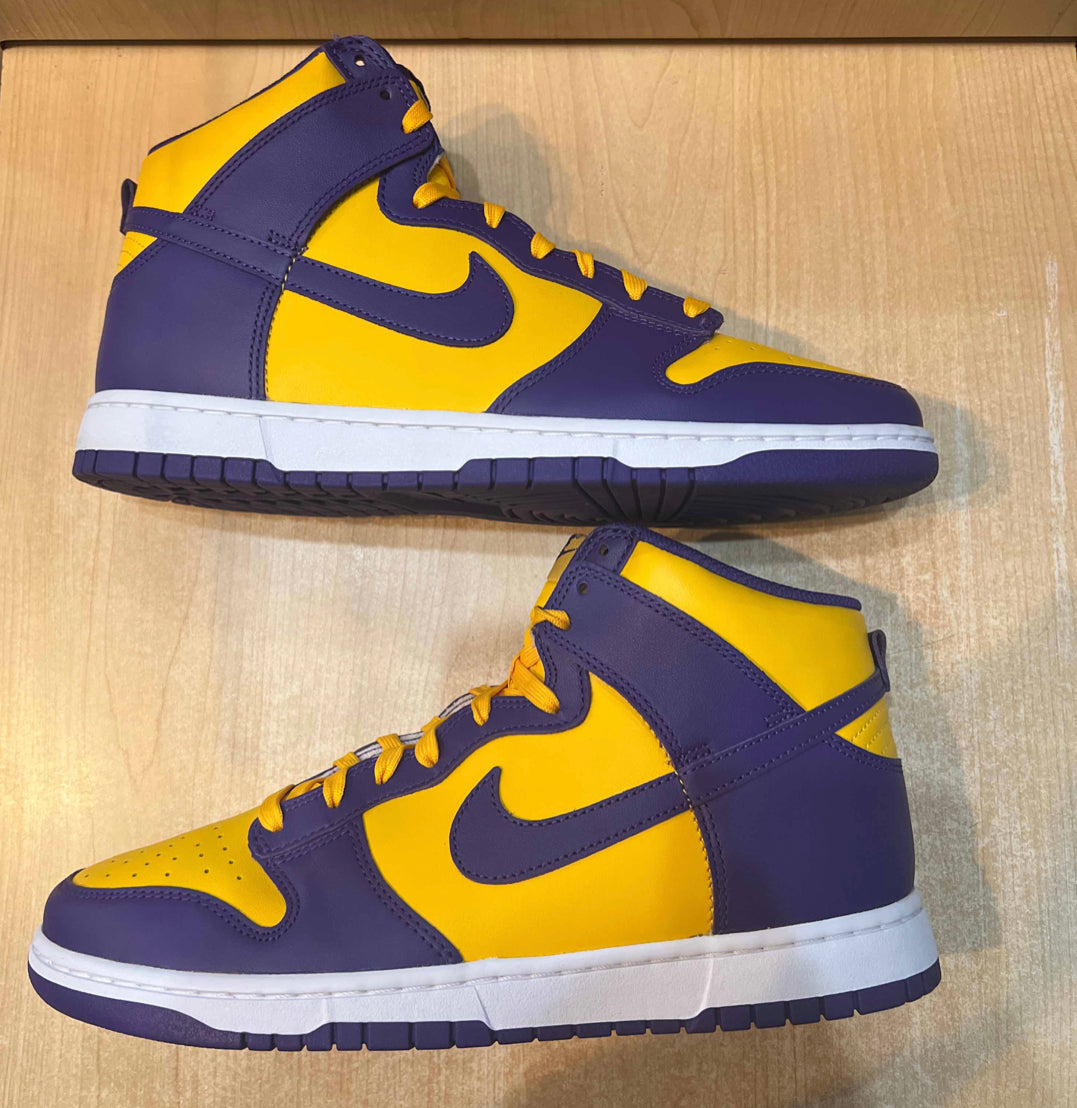 Dunk High Lakers Size 11