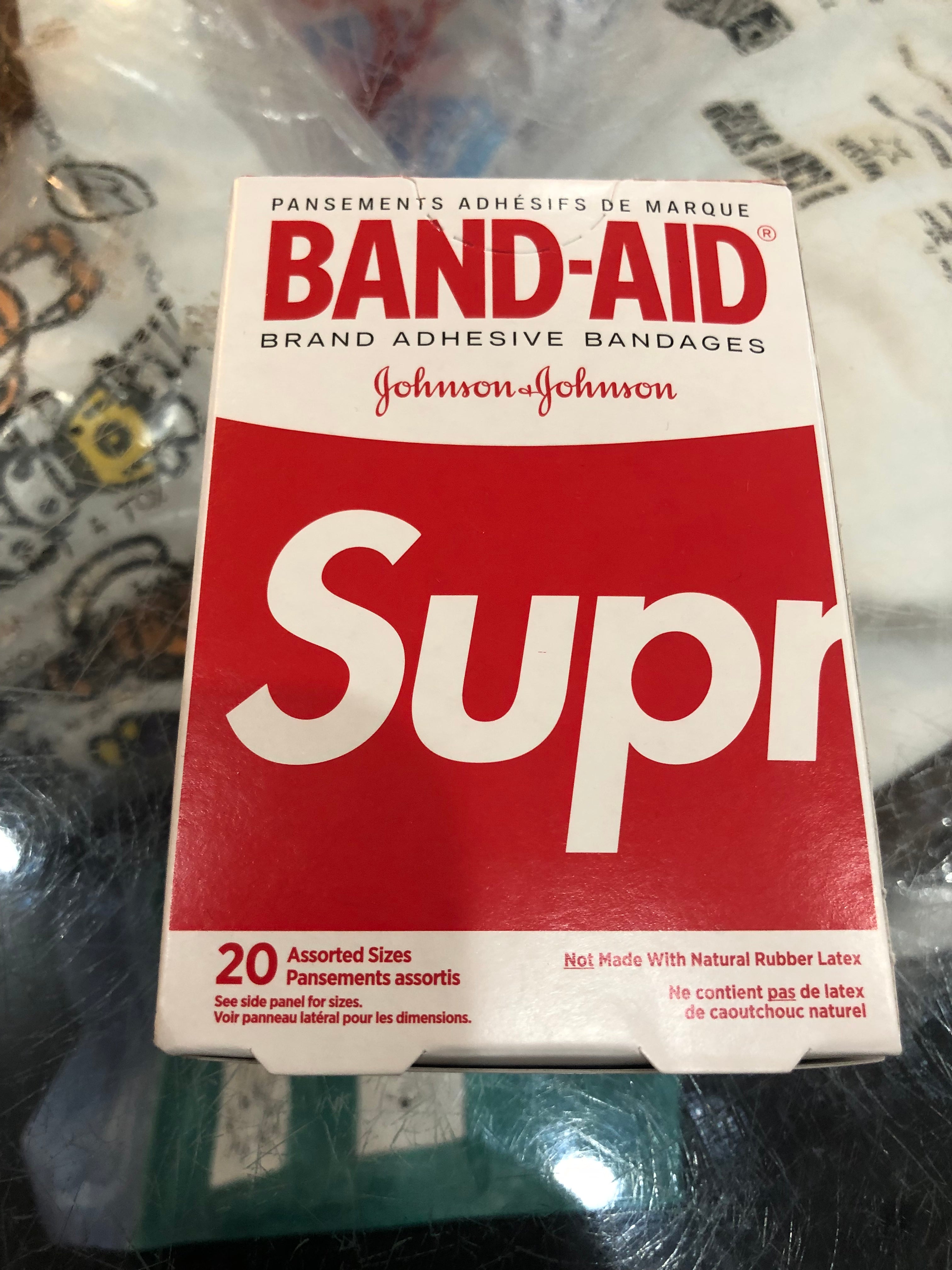 Brand new Red Supreme Band aids