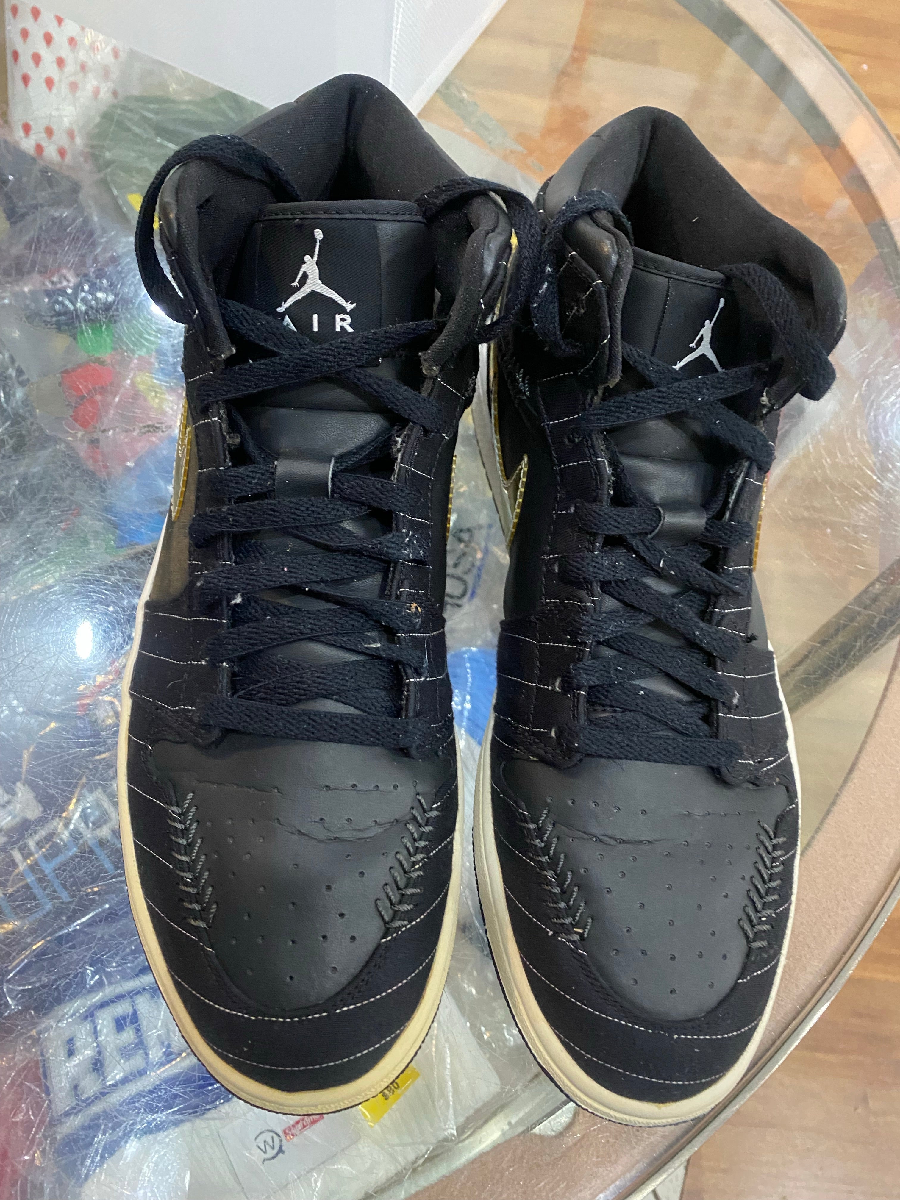 Black Opening Day 1s size 10.5