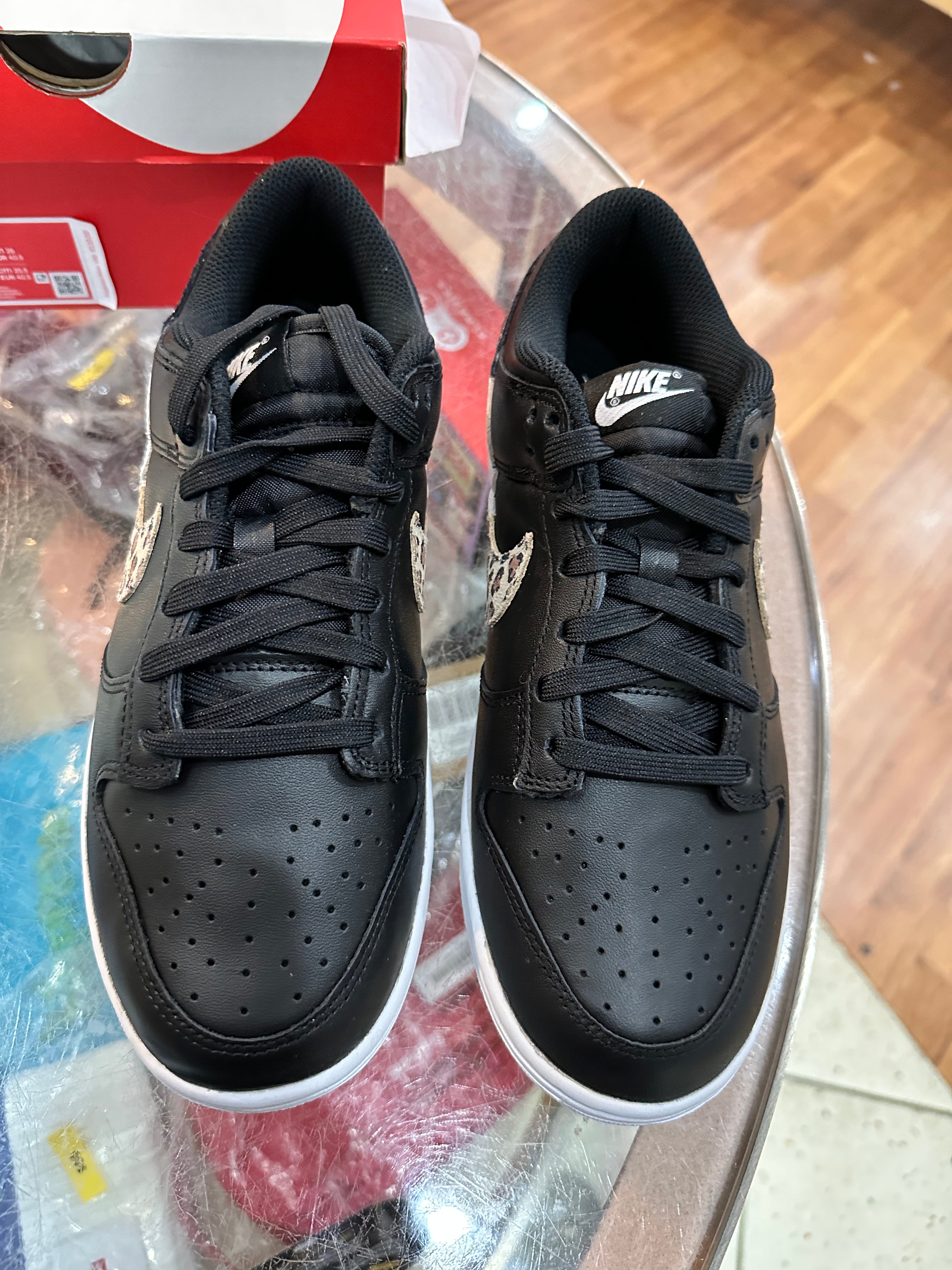 Brand new Primal Black Nike Dunk low size 7.5(men) 9 (women)