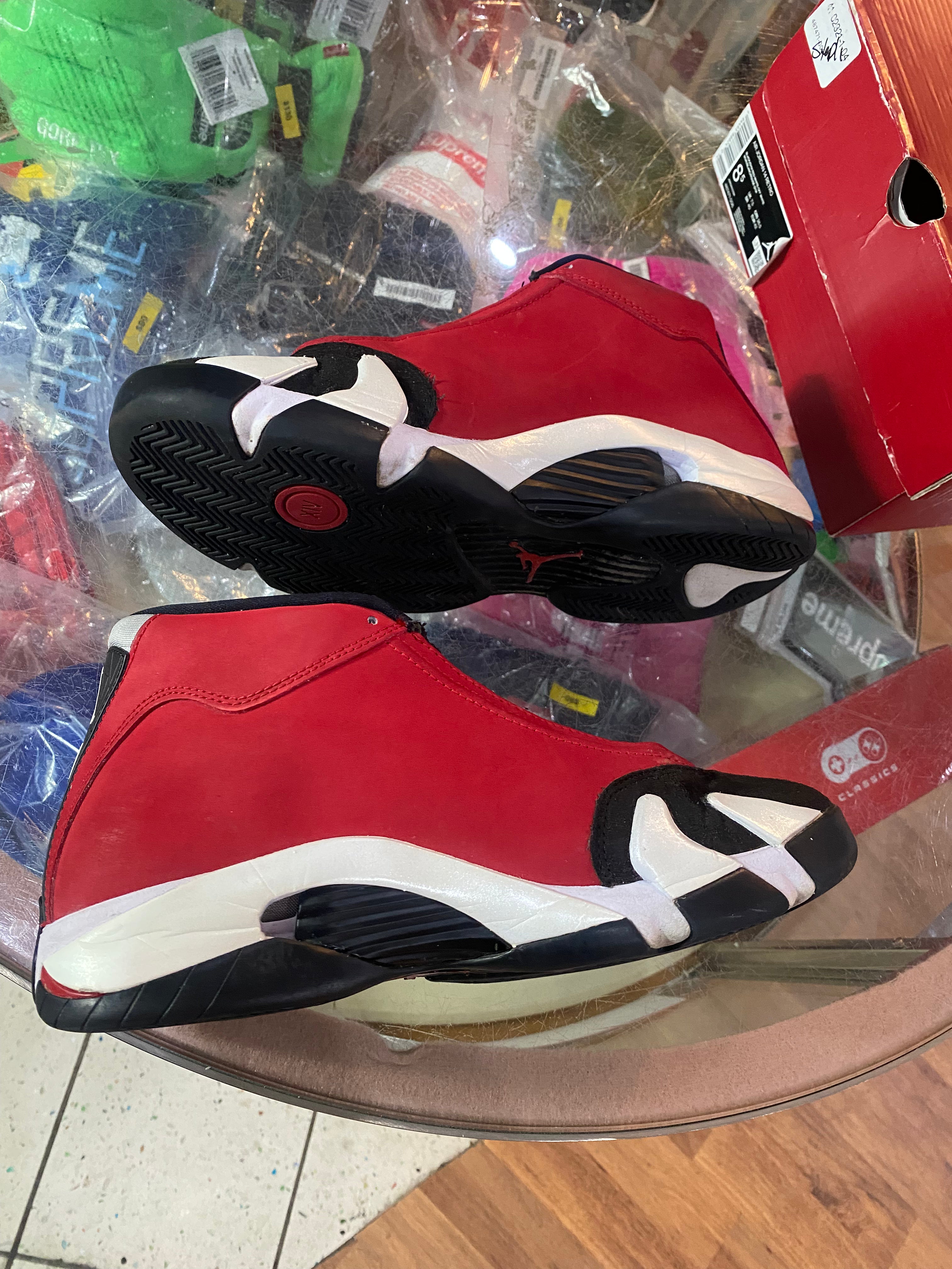 Gym Red 14s size 8.5