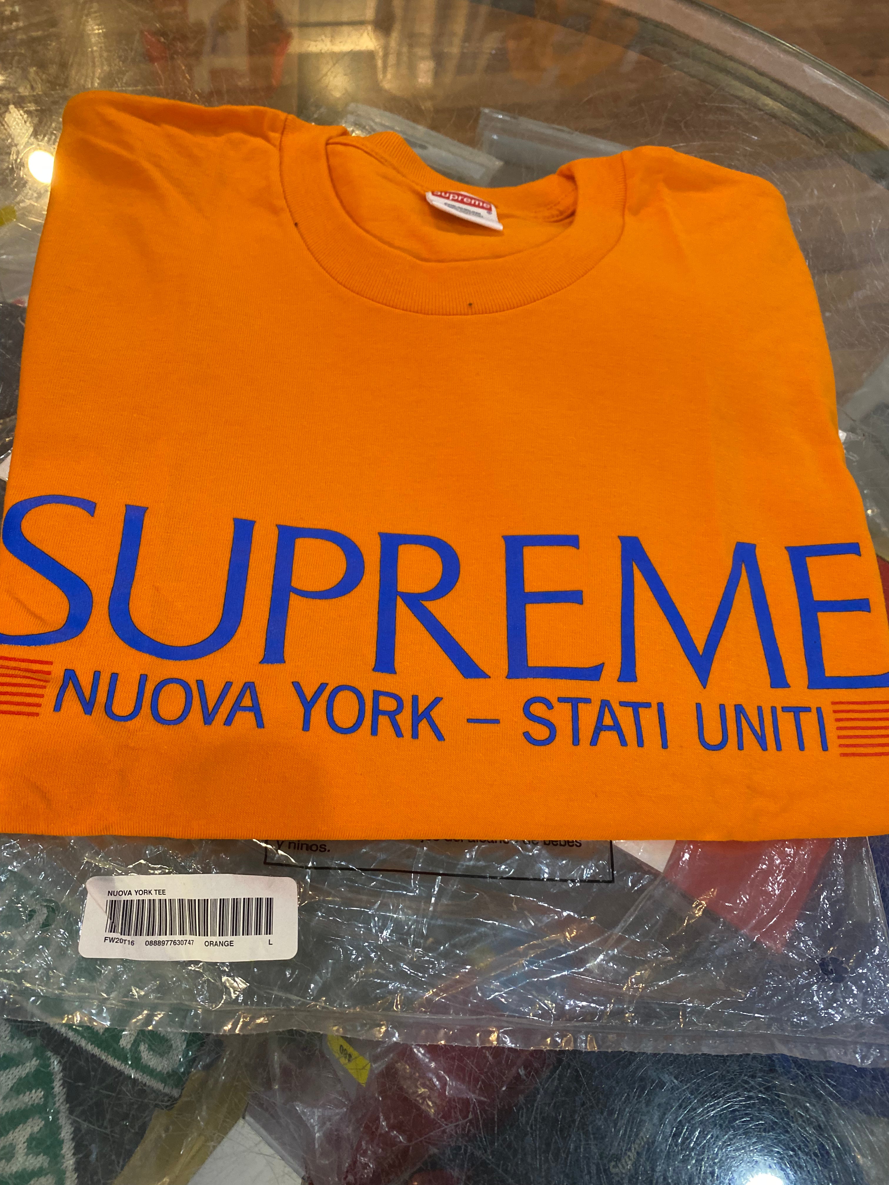 Orange sales supreme tee