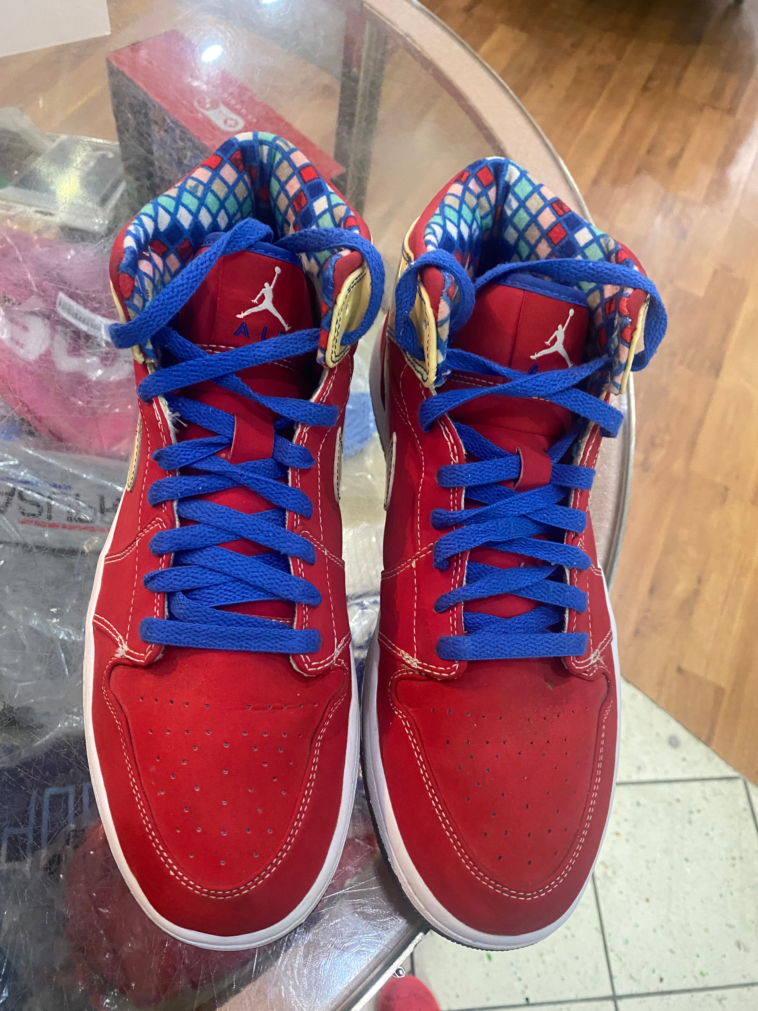 LS Sport Red 1s size 10