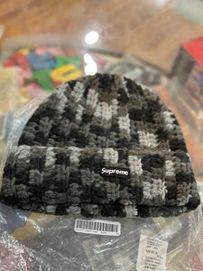 Brand new Black Supreme Crochet Beanie