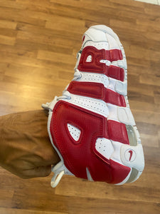 Varsity Red Nike Uptempo Size 7